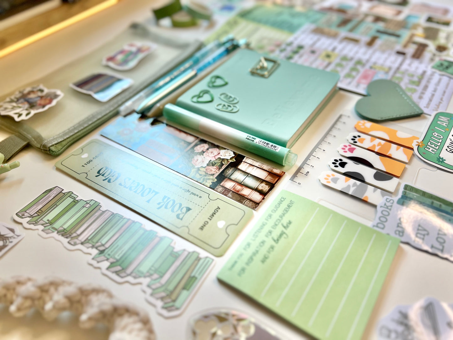 Mini Starter Bookish Bundle Mint Green (SBB002)