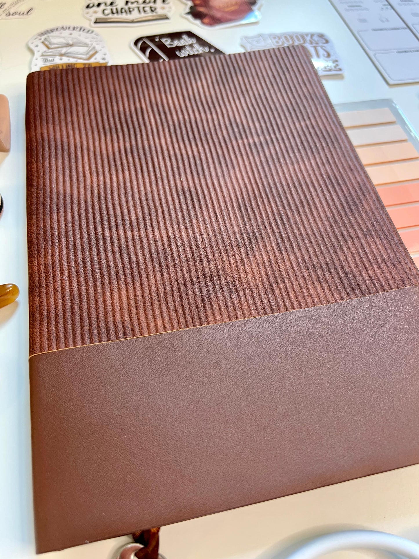 BROWN Bookish A6 Journal Bundle | 20+ Bookish Items | Reading Gift Set 📚🤎