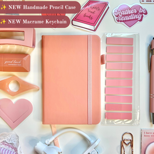 Pink HANDMADE Edition Bookish Bundle