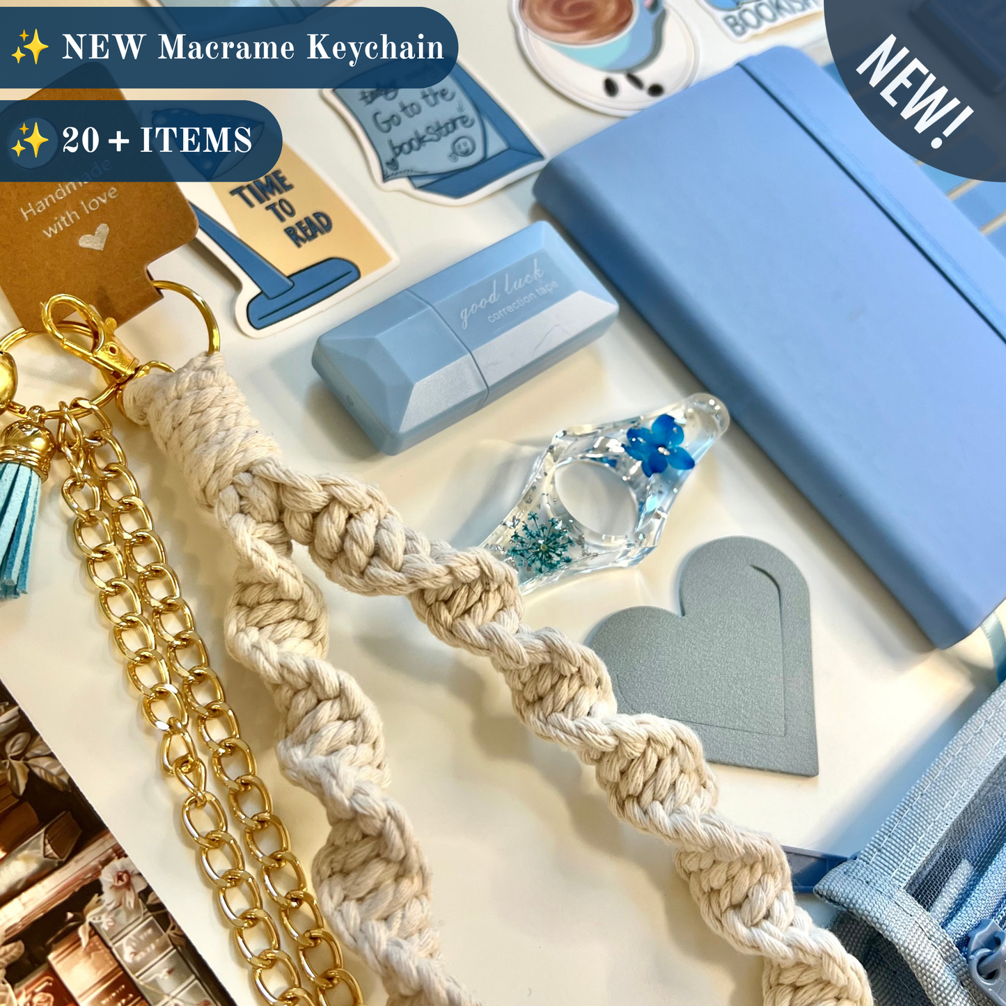Blue STARTER Bookish Bundle (Value $55CAD/$39USD)