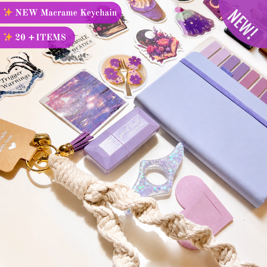 Purple STARTER Bookish Bundle (Value $55CAD/$39USD)