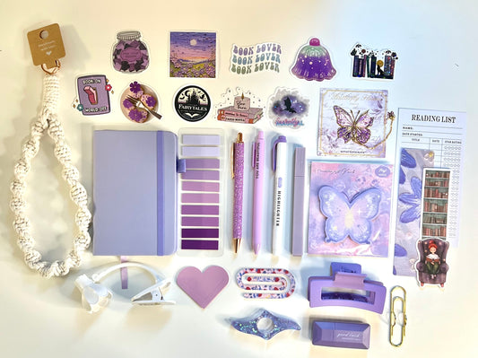 Enchanted Purple Bookisg Bundle | VALUE OF 55$CAD\33$USD