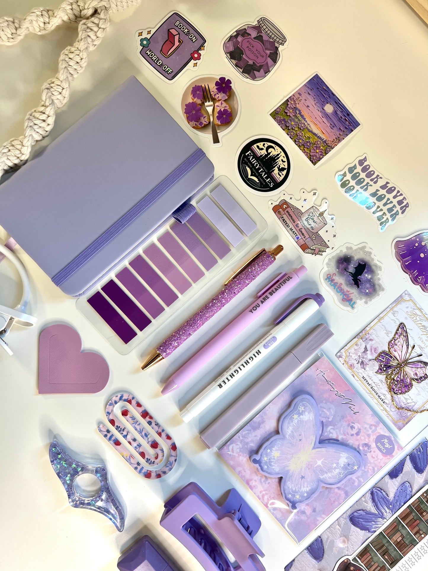Enchanted Purple Bookisg Bundle | VALUE OF 55$CAD\33$USD