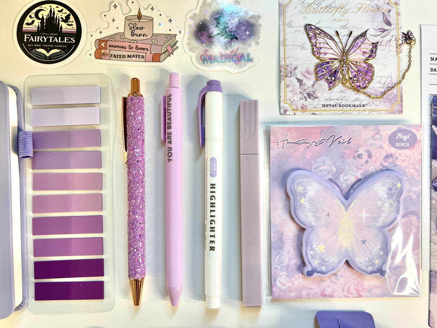 Enchanted Purple Bookisg Bundle | VALUE OF 55$CAD\33$USD