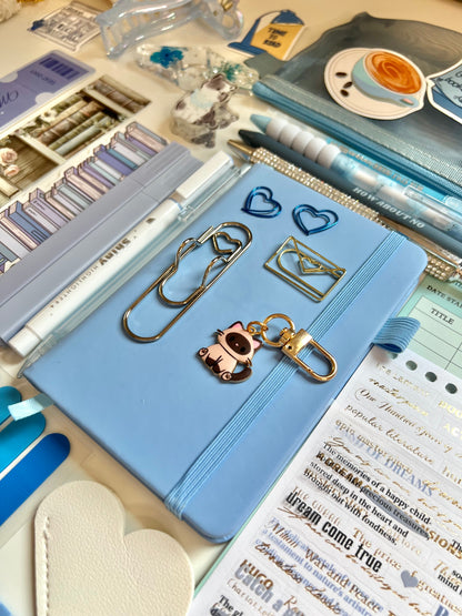 Blue Bookish Bundle - Customizable Tote Bag Gift (BBTB003)