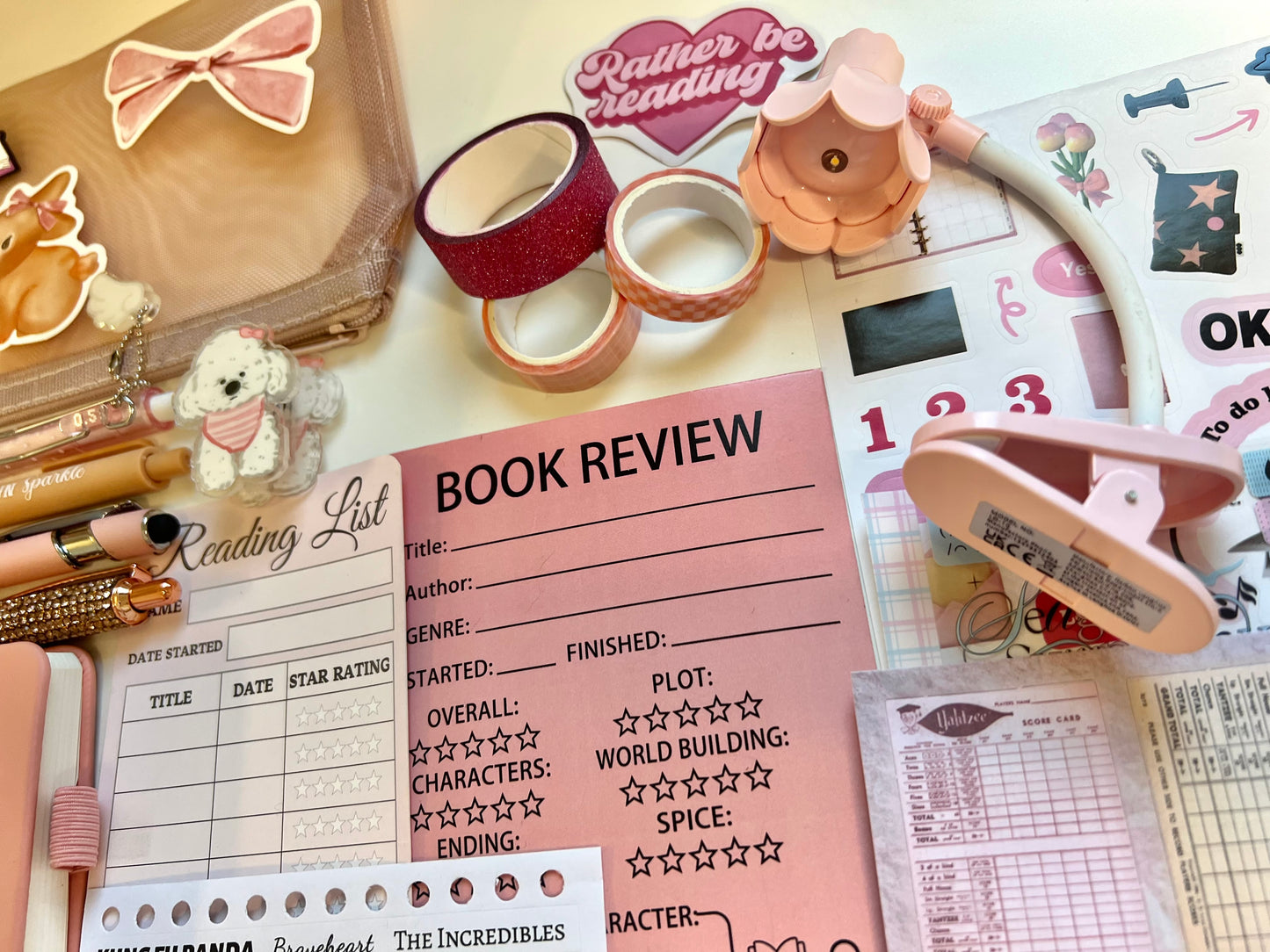 Pink Upgraded Bookish Bundle! (UBB001)