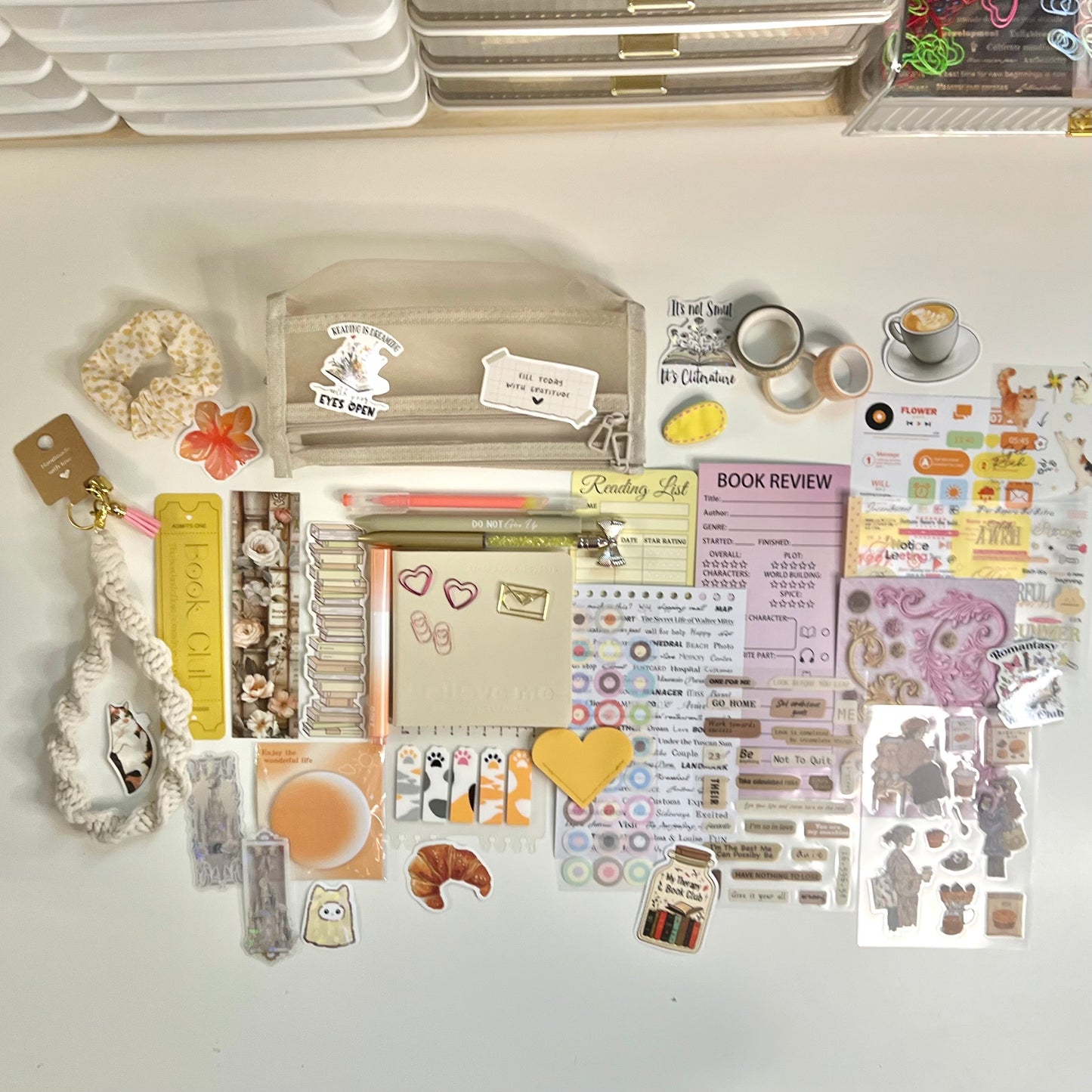 Starter Bookish Bundle Yellowish/Beige (SBB004)