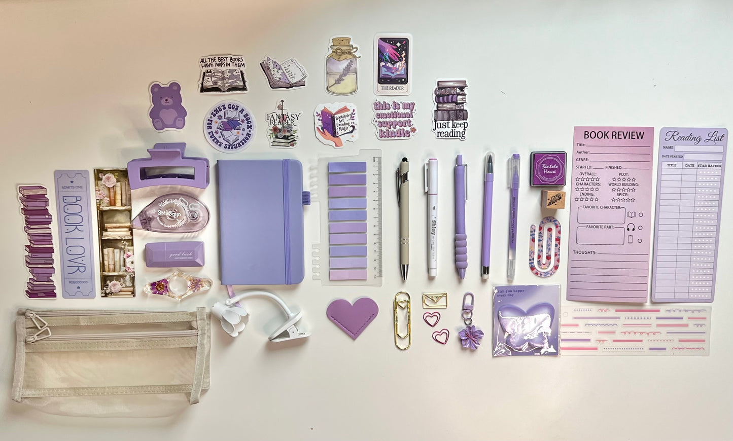 PURPLE Reading Kit Bookish Bundle (RKBB002)