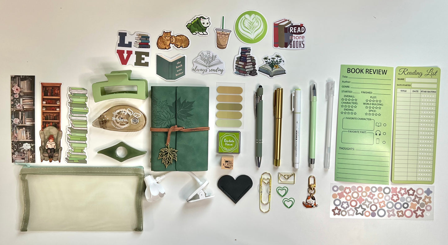 GREEN Reading Kit Bookish Bundle (RKBB005)