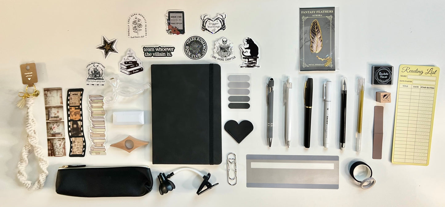 BLACK & WHITE Reading Kit Bookish Bundle (RKBB007)