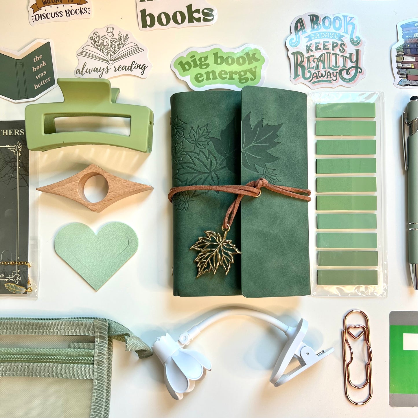 GREEN Reading Ritual Bookish Bundle