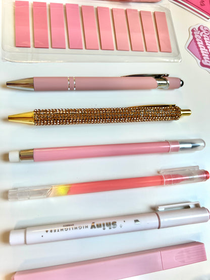 PINK Book Lover's Bookish Bundle (Handmade Include)