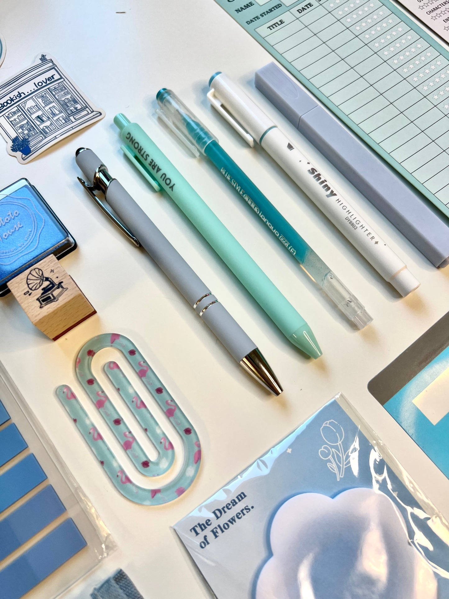 Blue STARTER Bookish Bundle (Value $55CAD/$39USD)