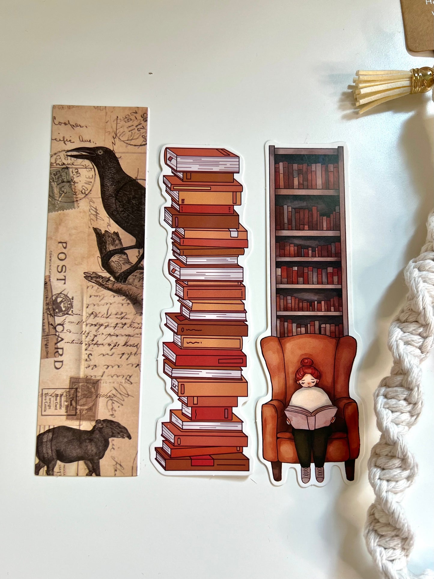 BROWN Bookish A6 Journal Bundle | 20+ Bookish Items | Reading Gift Set 📚🤎