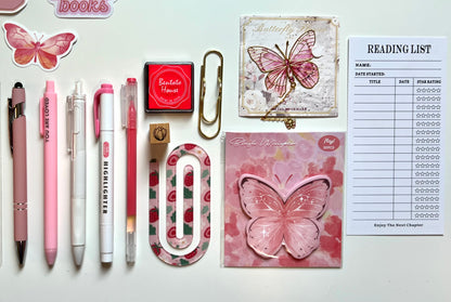 Blush Bloom Bookish Bundle 🌸 | Butterfly Edition 🦋
