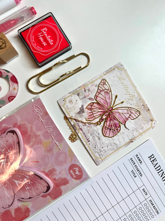 Blush Bloom Bookish Bundle 🌸 | Butterfly Edition 🦋