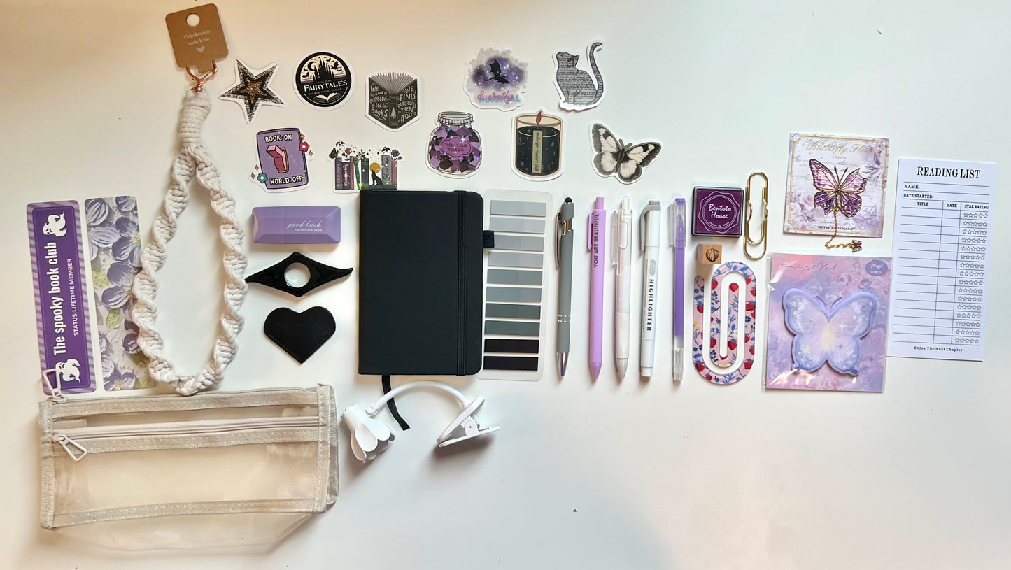 Lavender Dreams Bookish Bundle 💜 | Butterfly Edition 🦋