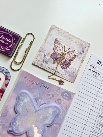 Midnight Lavender Bookish Bundle 🌙💜 | Butterfly Edition 🦋